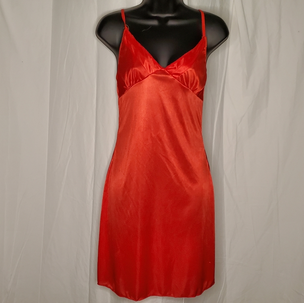 Cute Sexy Red Slip Dress Size Medium